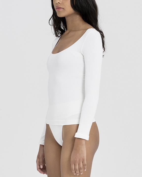 Immagine prodotto Ruey Essentials Langarm Top Formend Recycelt Stretch Alltag (XXS)