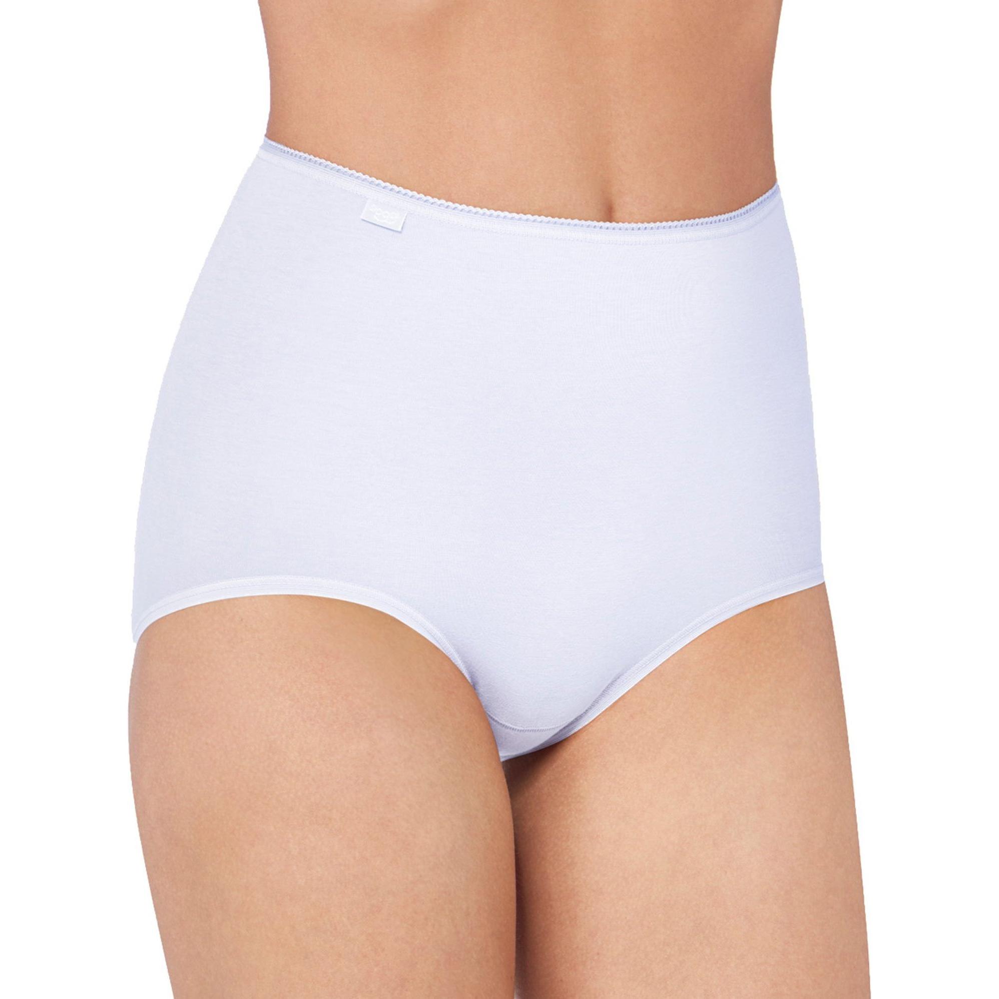 Thumbnail - Sloggi, Damen, Unterhosen, Slip Casual, Weiss, (40, 3er Pack)