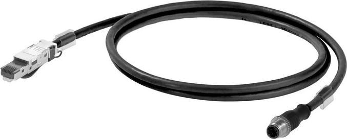 Produktbild Weidmüller IE-C5DB4WE0010MCSA20 (SF/UTP, CAT5, 1 m)