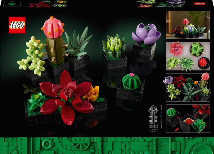 Image du produit LEGO Les succulentes (10309, LEGO Botanical, LEGO difficiles à trouver)