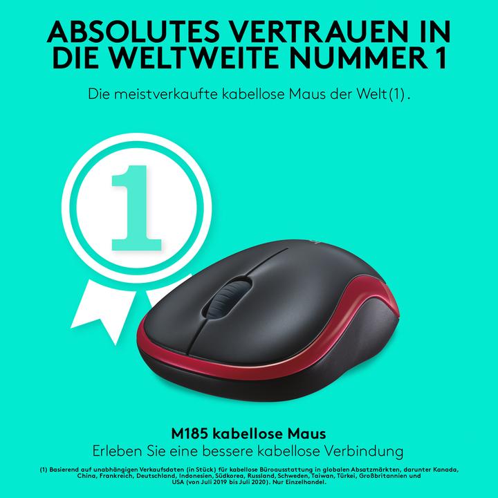 Actual product image Logitech M185 (Wireless)