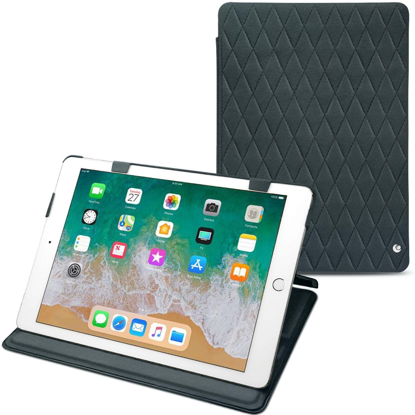 Thumbnail - Noreve Lederschutzhülle horizontal (iPad 9.7), Tablet Hülle, Blau