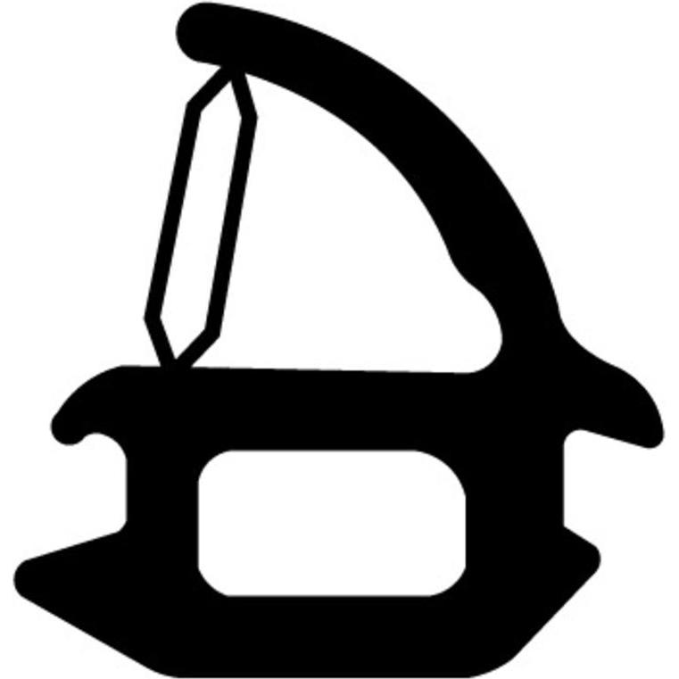 Hebgo, Türbeschlag + Scharnier, Lippen-Dichtungsprofile 610