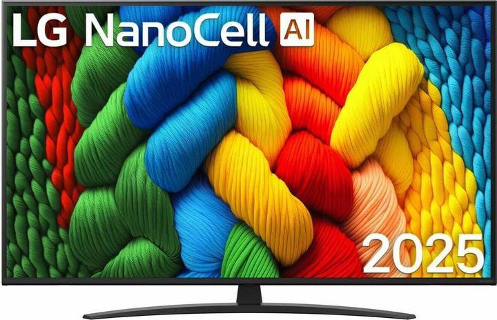 Image du produit LG 55NANO81A6A sw NanoCell LED-TV UHD,Multituner,Smart,PVR,a7,HDR (55", NANO81, Nano-Cell, 4K, 2025)