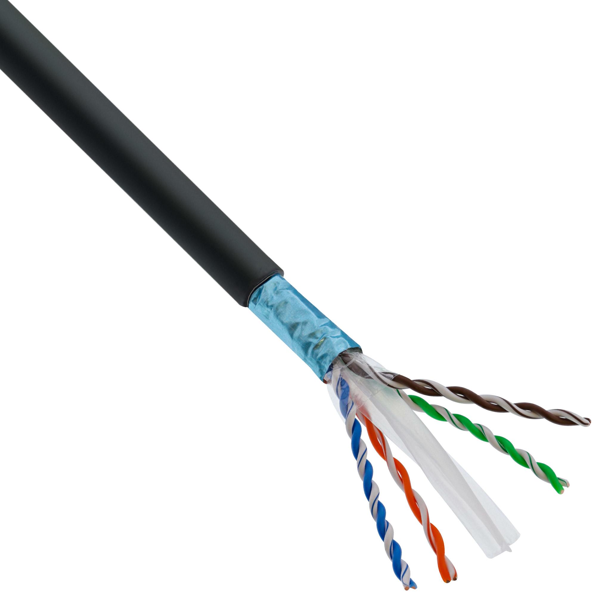 Thumbnail - InLine Patchkabel (U/UTP, CAT6a, 15 m), Netzwerkkabel
