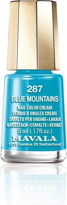 Actual product image Mavala Mini Colour's nail polish (Blue Mountains, Colour paint)