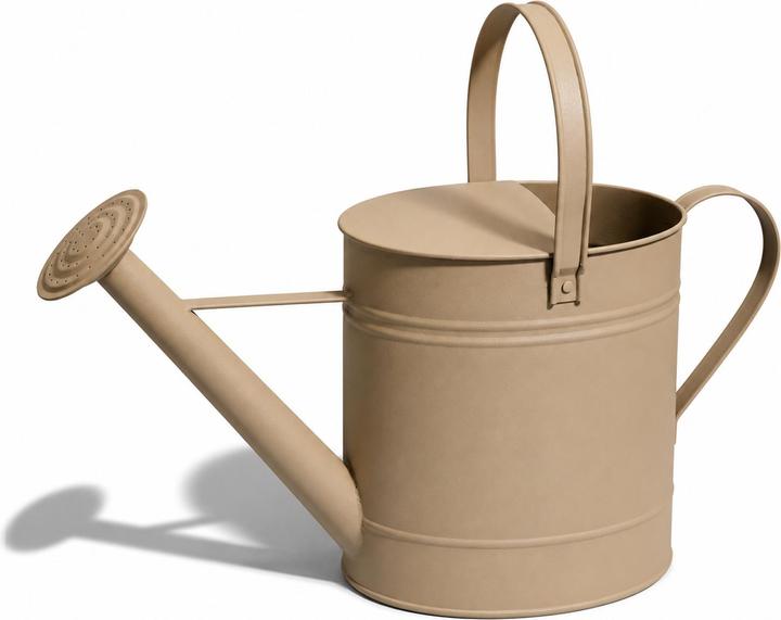 Produktbild Mojawo Giesskanne Blechkanne Metallkanne Kanne Dekokanne Hellbraun 7,5 Liter (7.50 l)