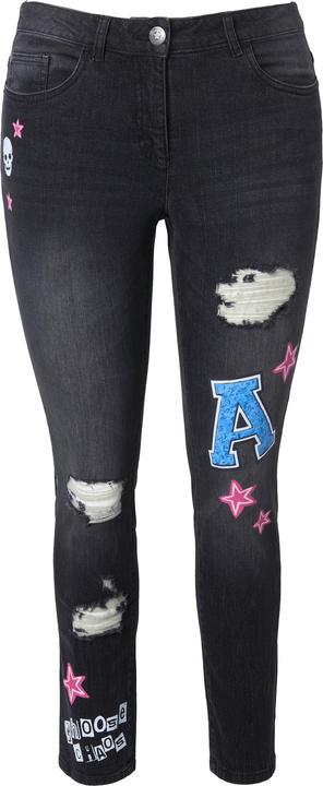 Angel of Style Jeans Emma, Slim Fit, 5-Pocket, destroyed, Prints