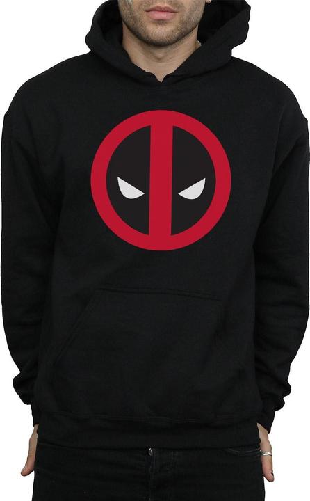 Immagine prodotto Felpa con Cappuccio Deadpool Logo Uomo (5XL)