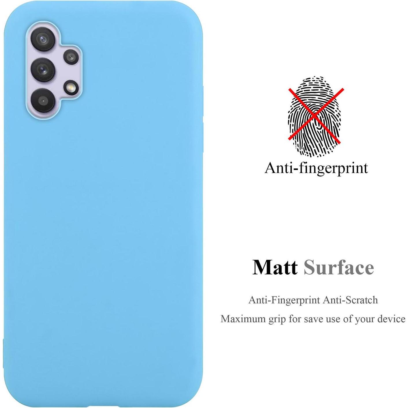 Thumbnail - Cadorabo TPU Candy Cover (Samsung Galaxy A32 5G), Smartphone Hülle, Blau