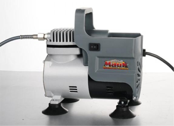 Produktbild IHP MAUK Airbrush Kompressor Set mit Farben und Zubehör