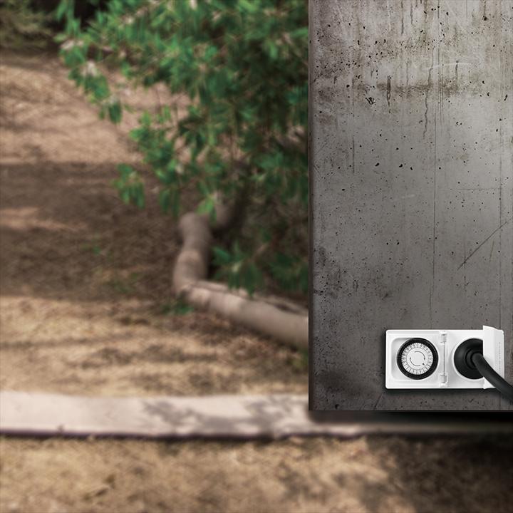 Produktbild LogiLink Mechanische Zeitschaltuhr, IP44, Outdoor