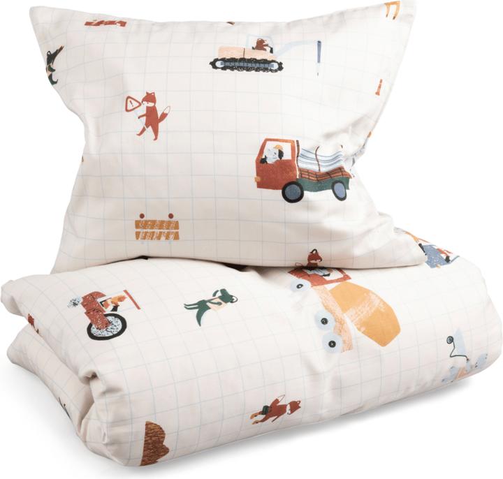 Produktbild Sebra Bettwäsche, Junior Deutschland, Busy Builders