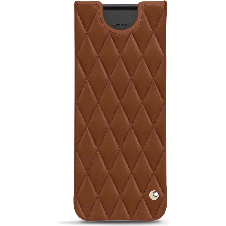 Noreve Lederschutzhülle (Samsung Galaxy Fold), Smartphone Hülle, Braun