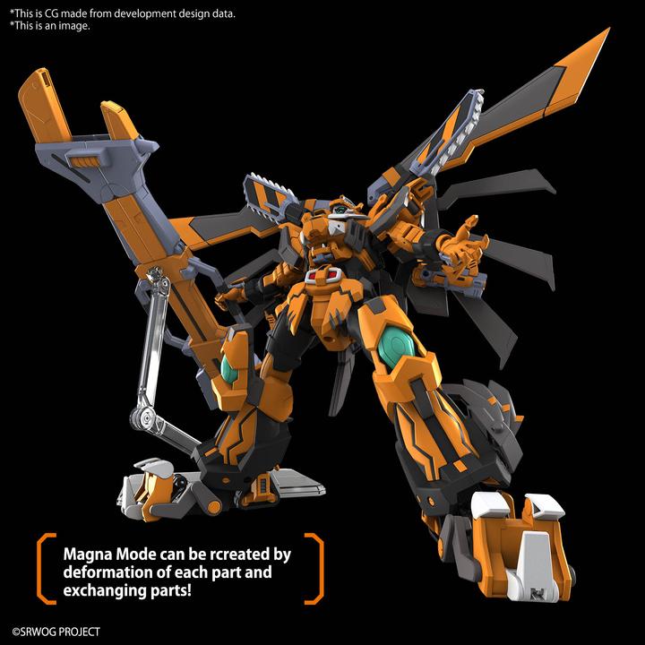 Actual product image Bandai SUPER ROBOT WARS - HG Gunleon - Model Kit