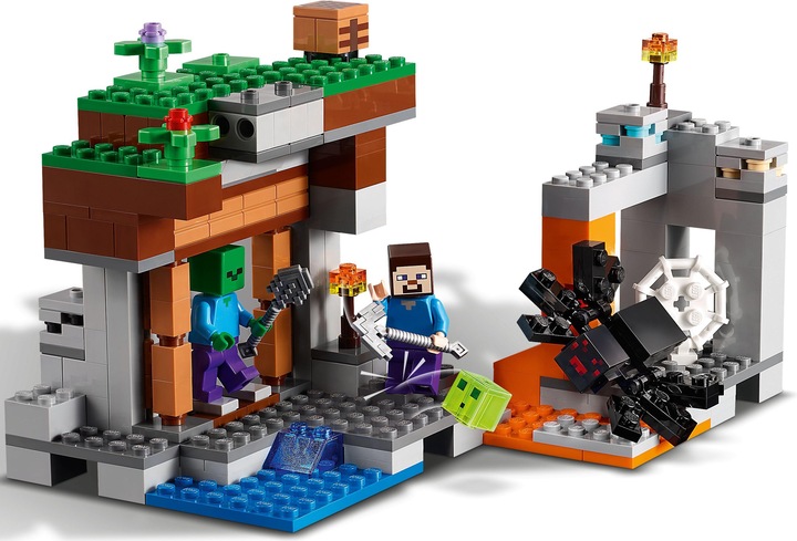 Produktbild LEGO Minecraft End-Of-Live Set Die verlassene Mine - 21166 NEU! Teile 248x (21166)