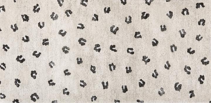 Beliani Baumwollteppich Beige 80 x 150 cm AFIS (80 x 80 cm)