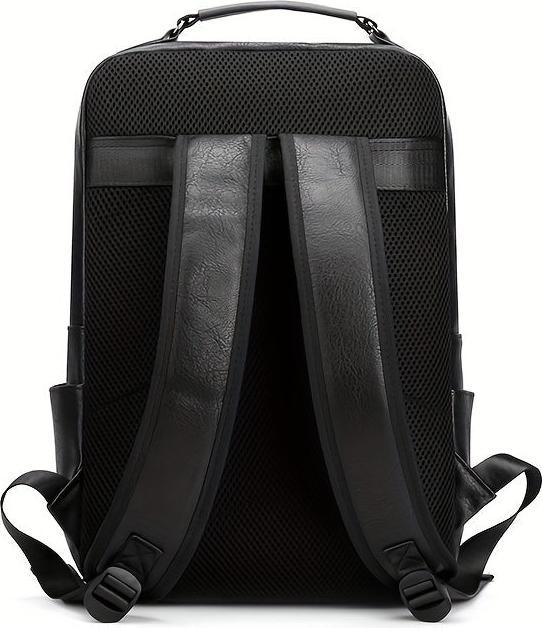 Produktbild Only-Bags.Store PU-Leder-Rucksack, Reiserucksack, Studenten-Schultasche, Reise-Business-Computer-Tasche