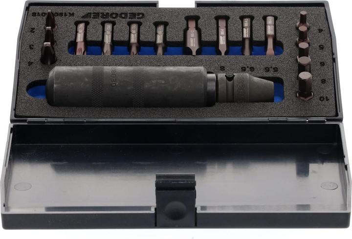 Actual product image Gedore Screw loosener set 1/2. 18 pcs.