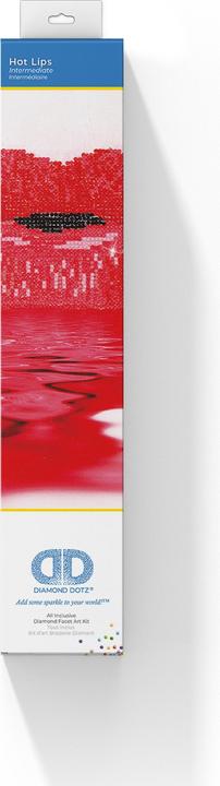 Actual product image Diamond Dotz Hot Lips