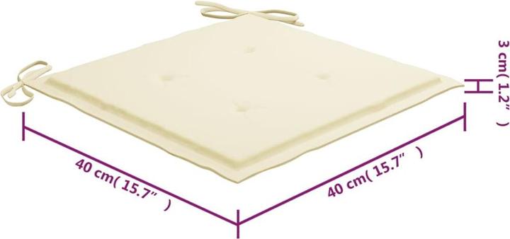 Produktbild vidaXL Gartenstuhl