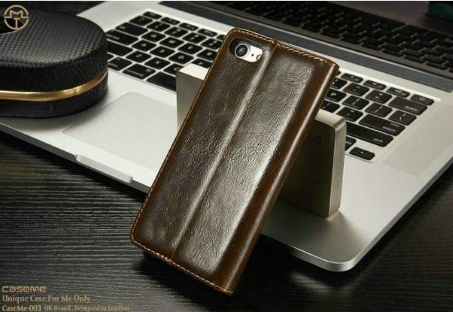 Produktbild Caseme Klassische Leder Hülle (Apple iPhone 7 Plus, Apple iPhone 8 Plus)