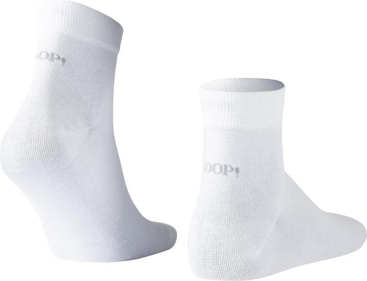 Actual product image Joop! Unisex premium essential organic cotton Quarter 6p (pack of 6, 39 - 42)