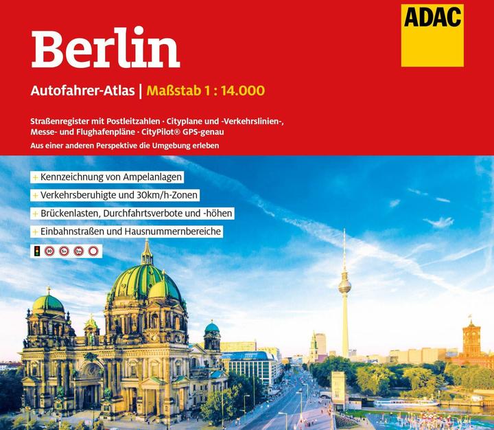 Actual product image Autofahreratlas Berlin 1:14.000