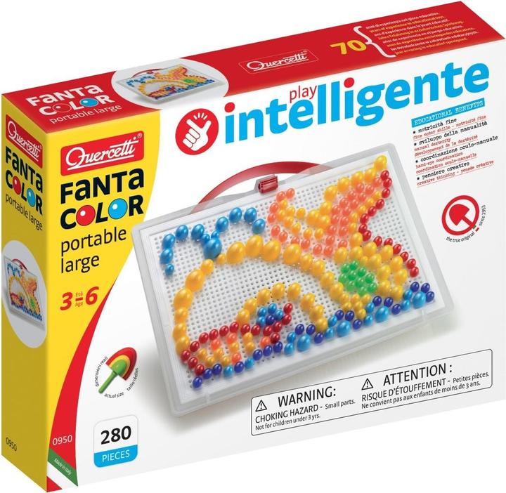 Produktbild Quercetti Stiftemosaik FantaColor Portable