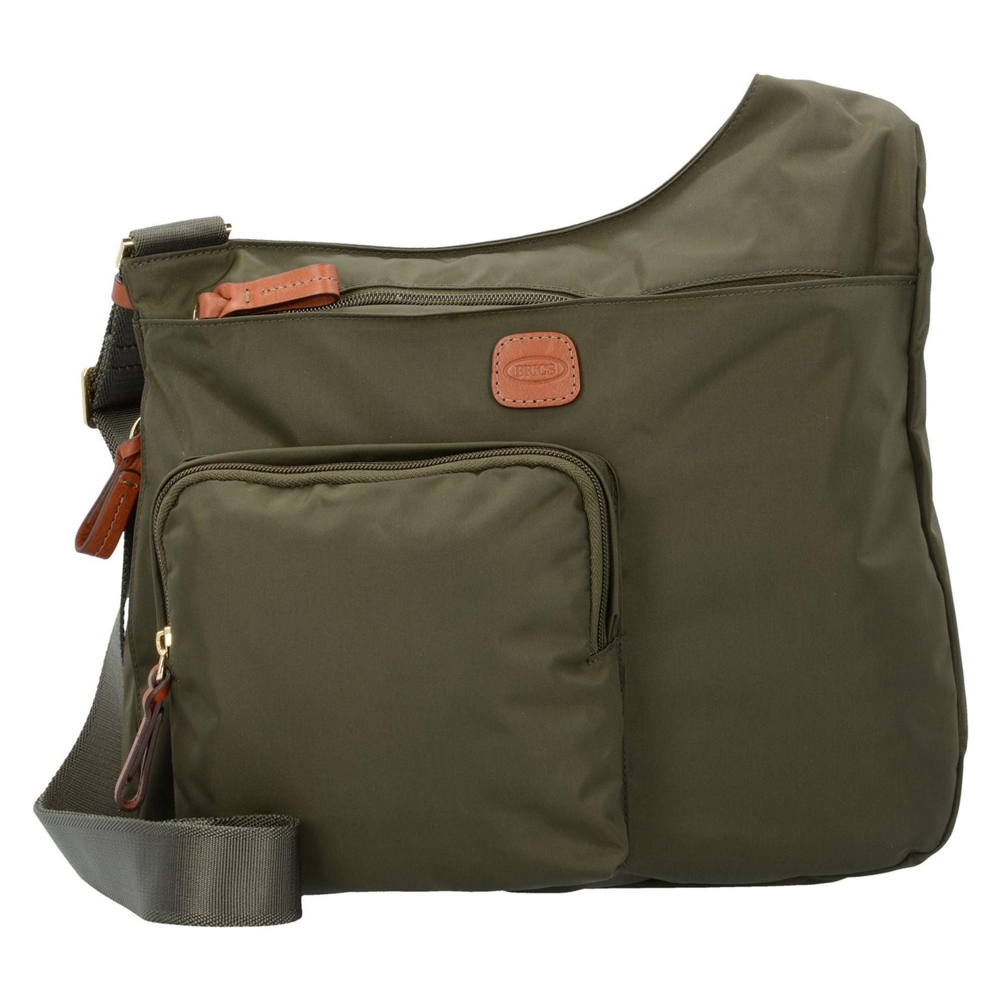 Brics, Damen, Handtasche, Bric's Umhängetasche X-Bag Damentasche 42732, Grün