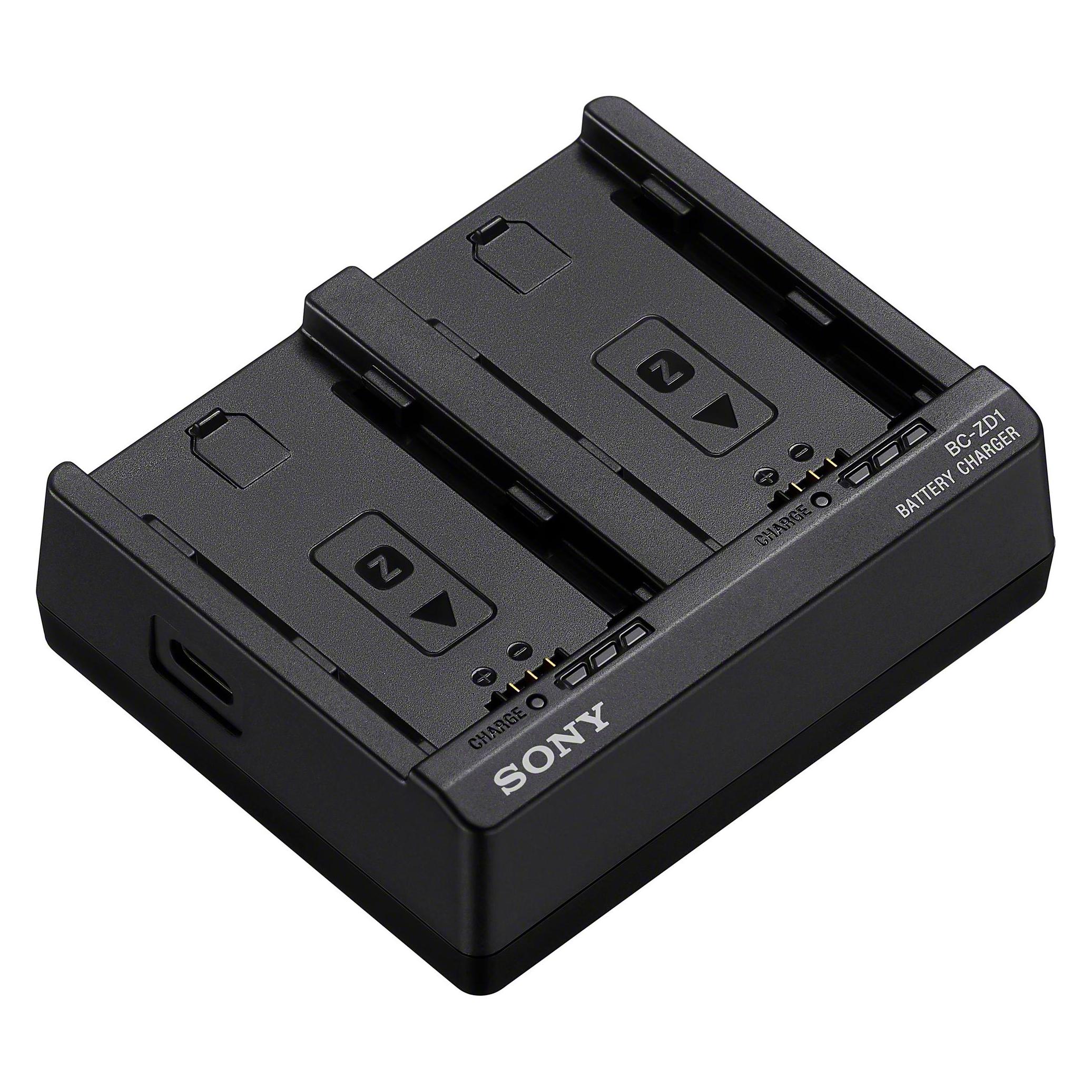 Sony BC-ZD1 (Kamera Akku Ladegerät), Kamera Stromversorgung, Schwarz