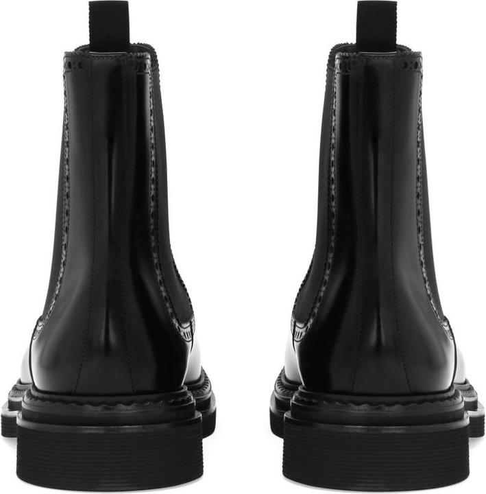 Image du produit Dolce & Gabbana black leather ankle boot (40)