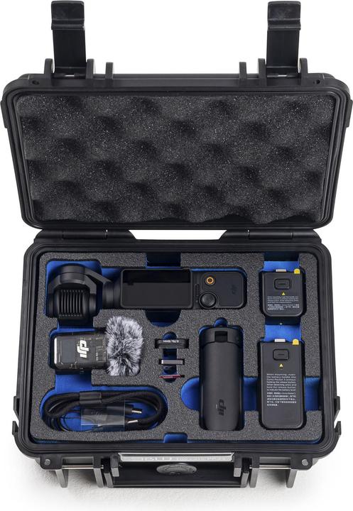 Image du produit B&W International DJI Osmo Pocket 3 - Mallette de transport B&W Type 500