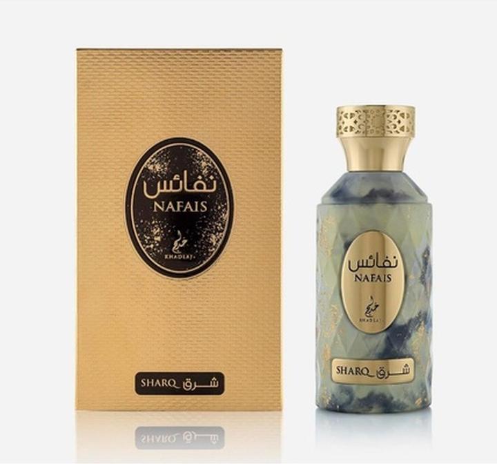 Khadlaj Nafais Sharq 100ml Perfume for Women - Pear Gardenia Amber Eau De Parfum (Eau de Parfum, 100 ml)