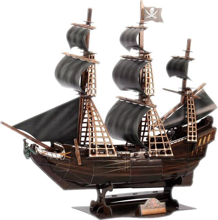 Actual product image Cubicfun Puzzle 3D Pirate and ship Queen Anne (155 pieces)