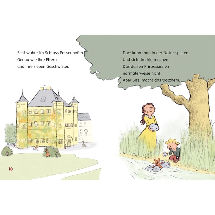 Thumbnail - Sissi: Die Pferde-Prinzessin, Kinderbücher von Sonja Kaiblinger, Marine Ludin