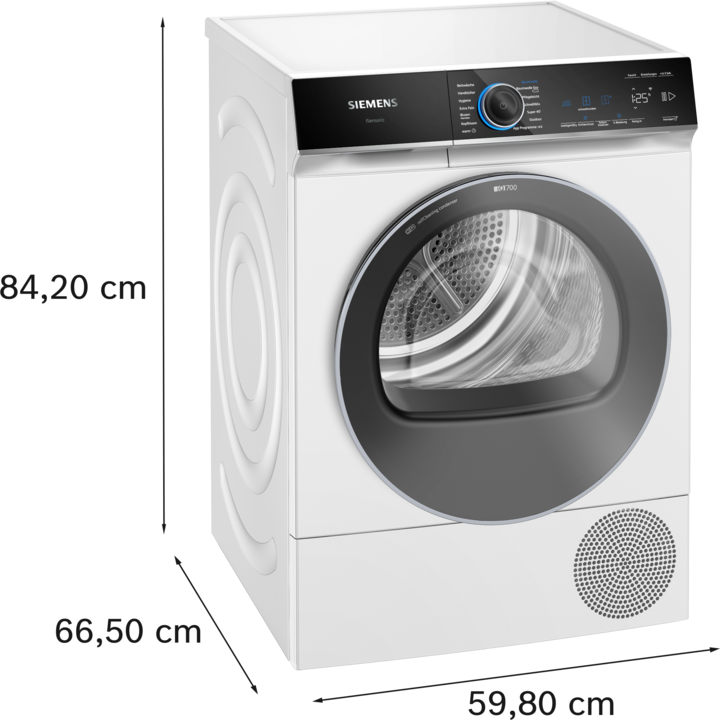 Actual product image Siemens WQ45B2B40 (9 kg, Right, EU plug)