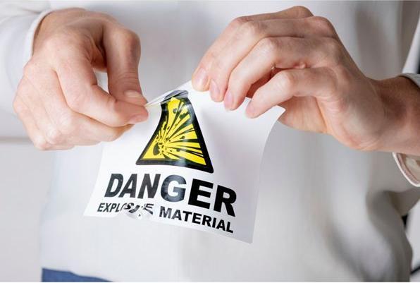 Actual product image HERMA Weatherproof shipping labels A4