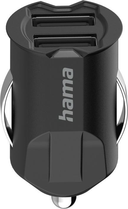 Hama Caricatore da auto USB, 2 volte, 5V/10.5W