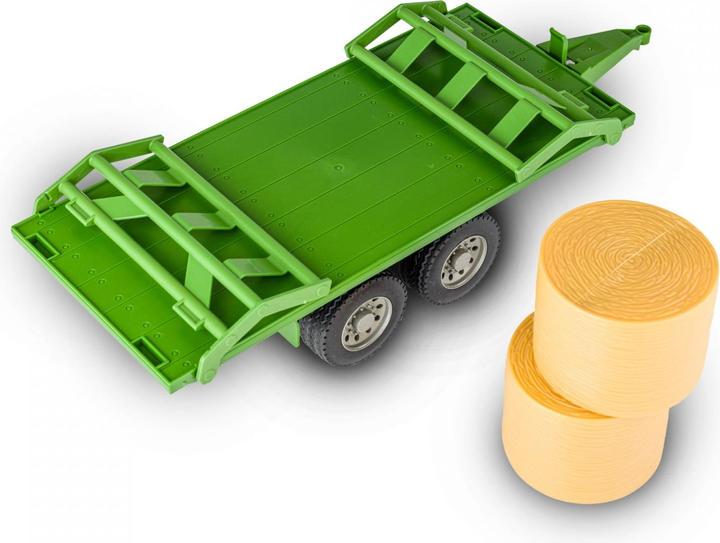 Image du produit Carson Modélisme 1:16 Remorque à foin pour tracteur RC vert 1:16 Remorque (RTR Prêt à fonctionner)