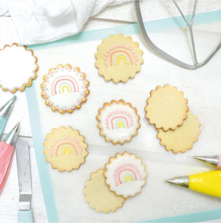 Actual product image ScrapCooking 3er Set Edelstahltüllen Deko Glasur (Nozzle)