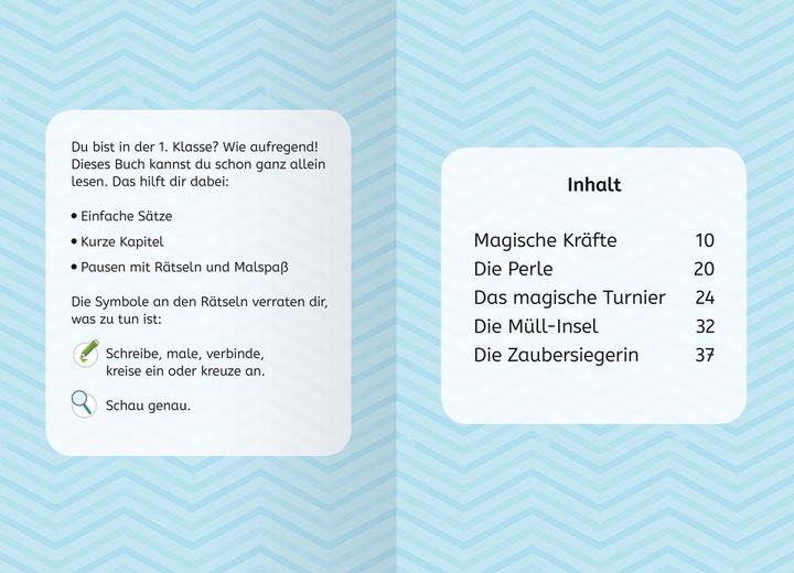 Actual product image Ravensburger Barbie – Meerjungfrauen-Power: Das magische Turnier - Erstlesebuch zum Lesenlernen (German)