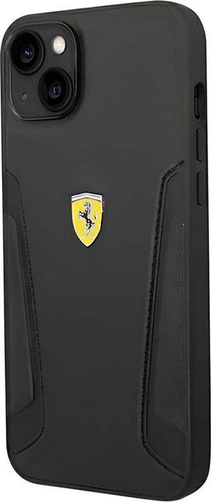 Immagine prodotto Ferrari FEHCP14MRBUK Custodia rigida per iPhone 14 Plus 6,7" in pelle con timbro sui lati (Apple iPhone 14 Plus)