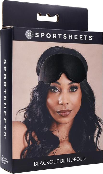 Actual product image Sportsheets Blackout blindfold