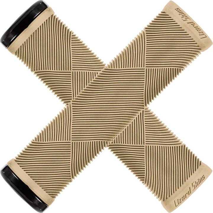 Productafbeelding MGA Umarmungen der Echsenskins Lenkradverlust Einseitiger Lock-On-Strata-Sand-Blama 130mm (neu 2023)