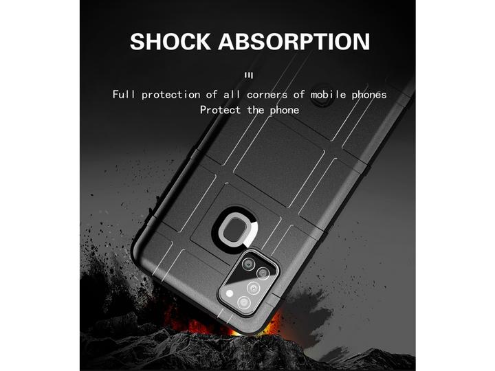 Produktbild Screenguard Samsung Galaxy A21s Rugged Shield Hülle (Samsung Galaxy A21s)