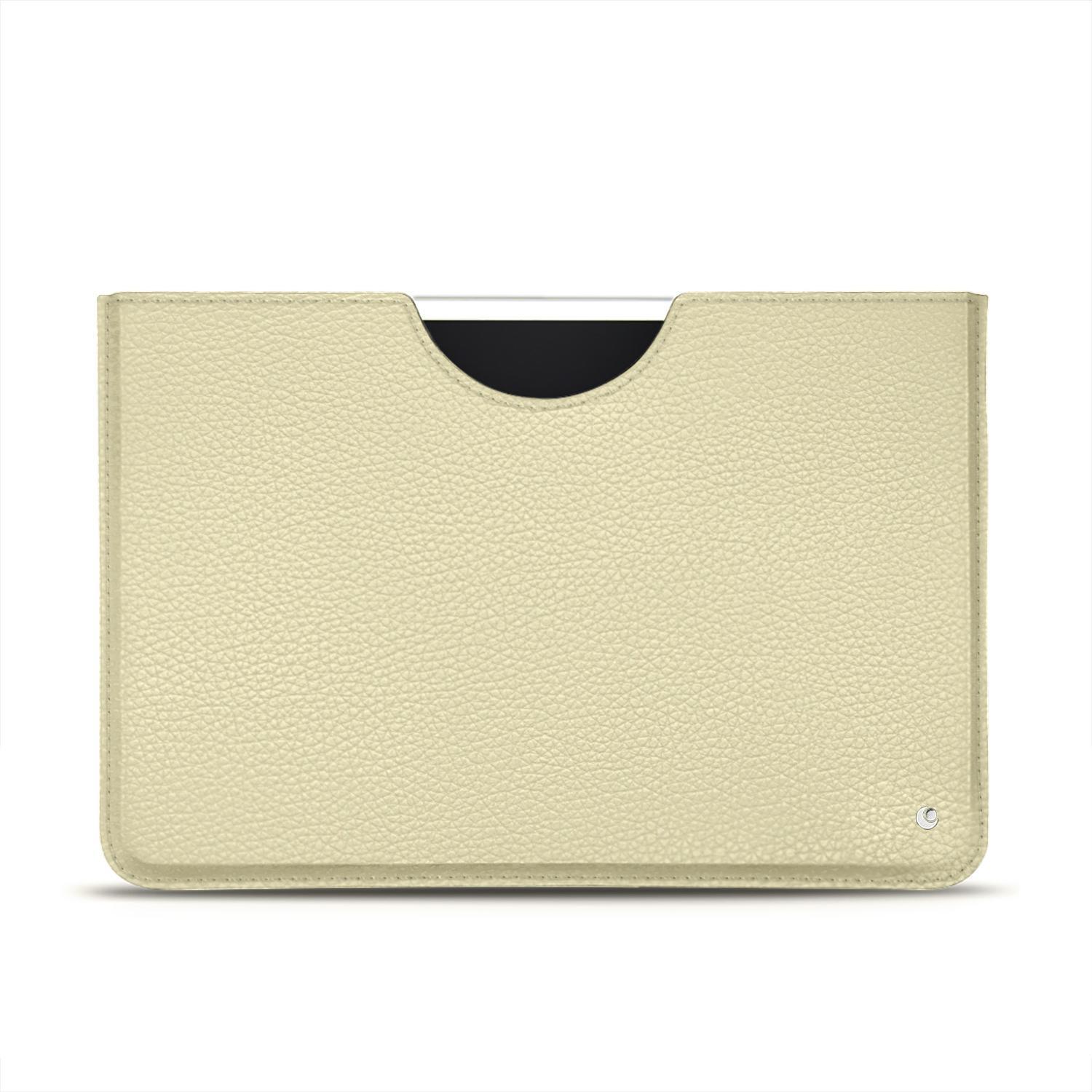 Noreve Lederschutzhülle (iPad Pro 12.9), Tablet Hülle, Beige