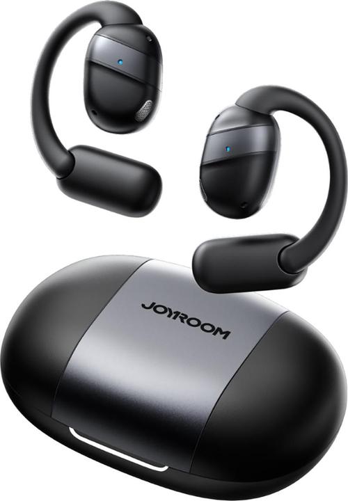 Actual product image Joyroom Openfree Open-Ear True Wireless Headphones - Black (12.50 h, Wireless)