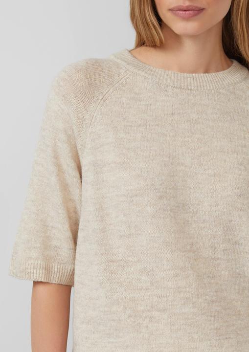 Produktbild s.Oliver Strickpullover Kurzarmpullover aus Alpakamix (46)