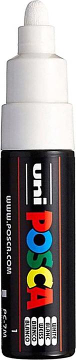 Actual product image Posca Medium marker PC-7M (White, 5.50 mm, 1 x)
